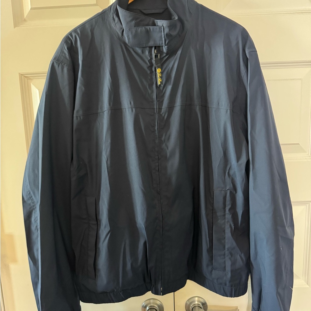 Loro Piana Men's Navy Golf Jacket